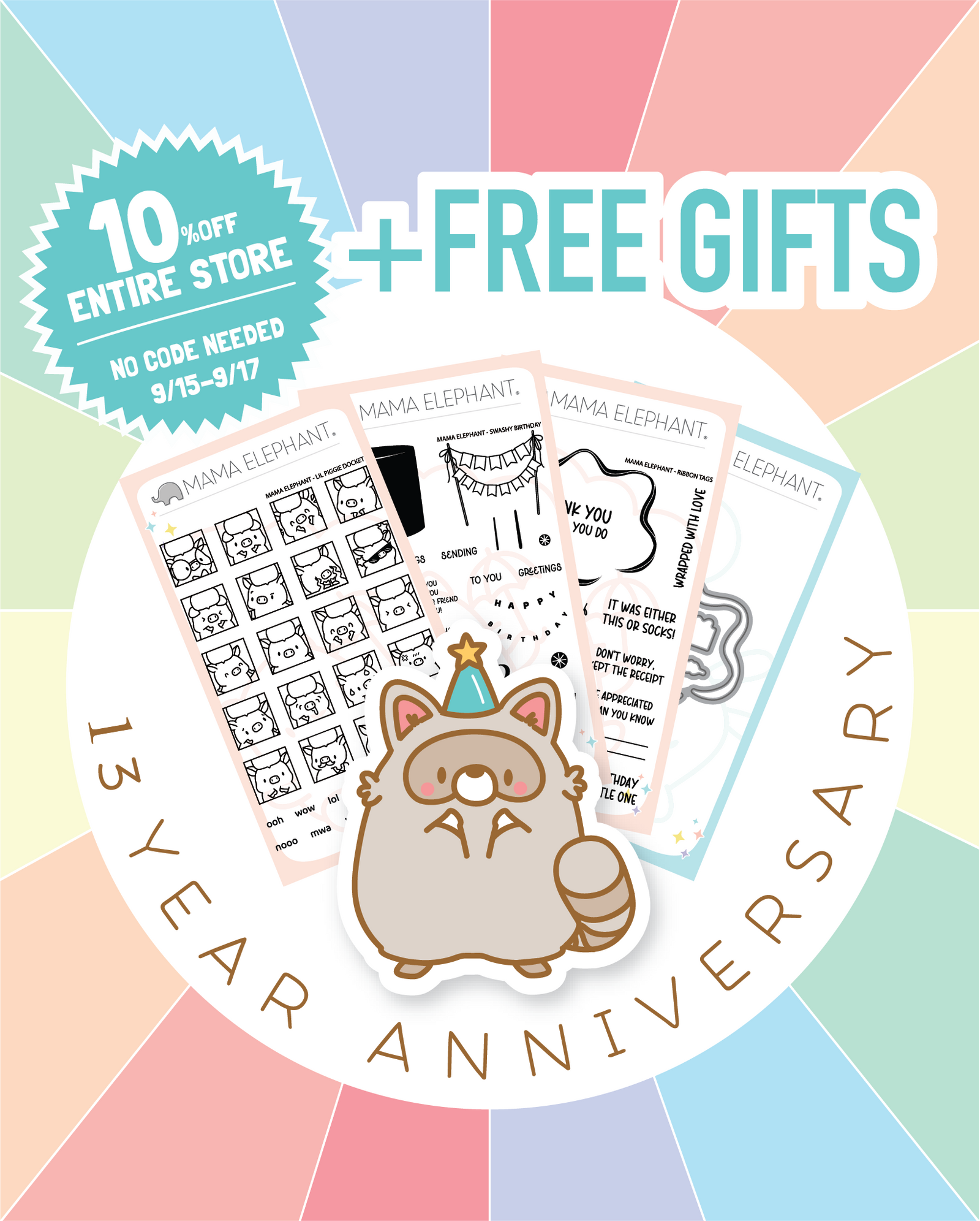 13th Year Anniversary Promotion