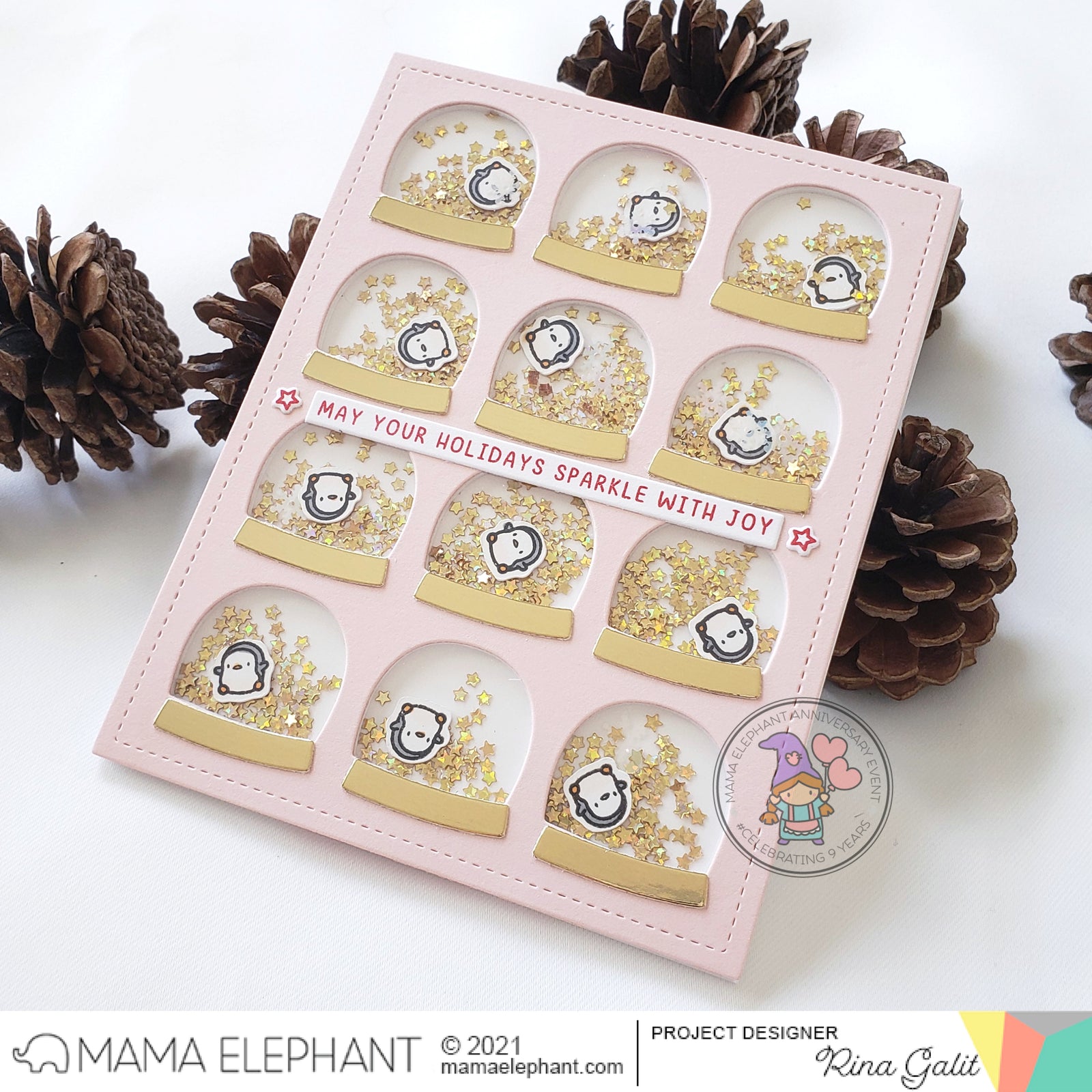 INTRODUCING: Easy Xmas Greetings + Globies Grid Cover