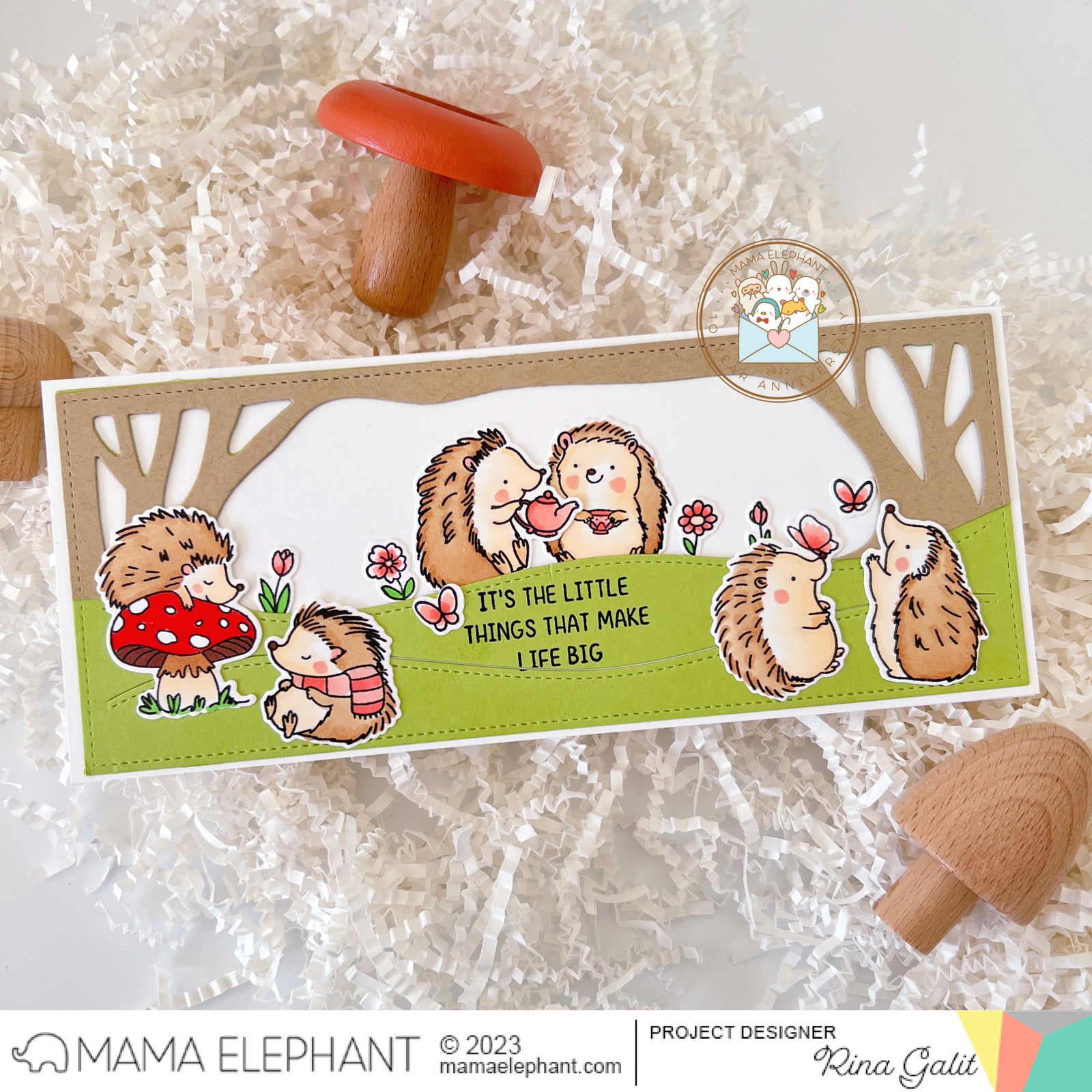 INTRODUCING: Happy Hedgehog & Diamond Stripes