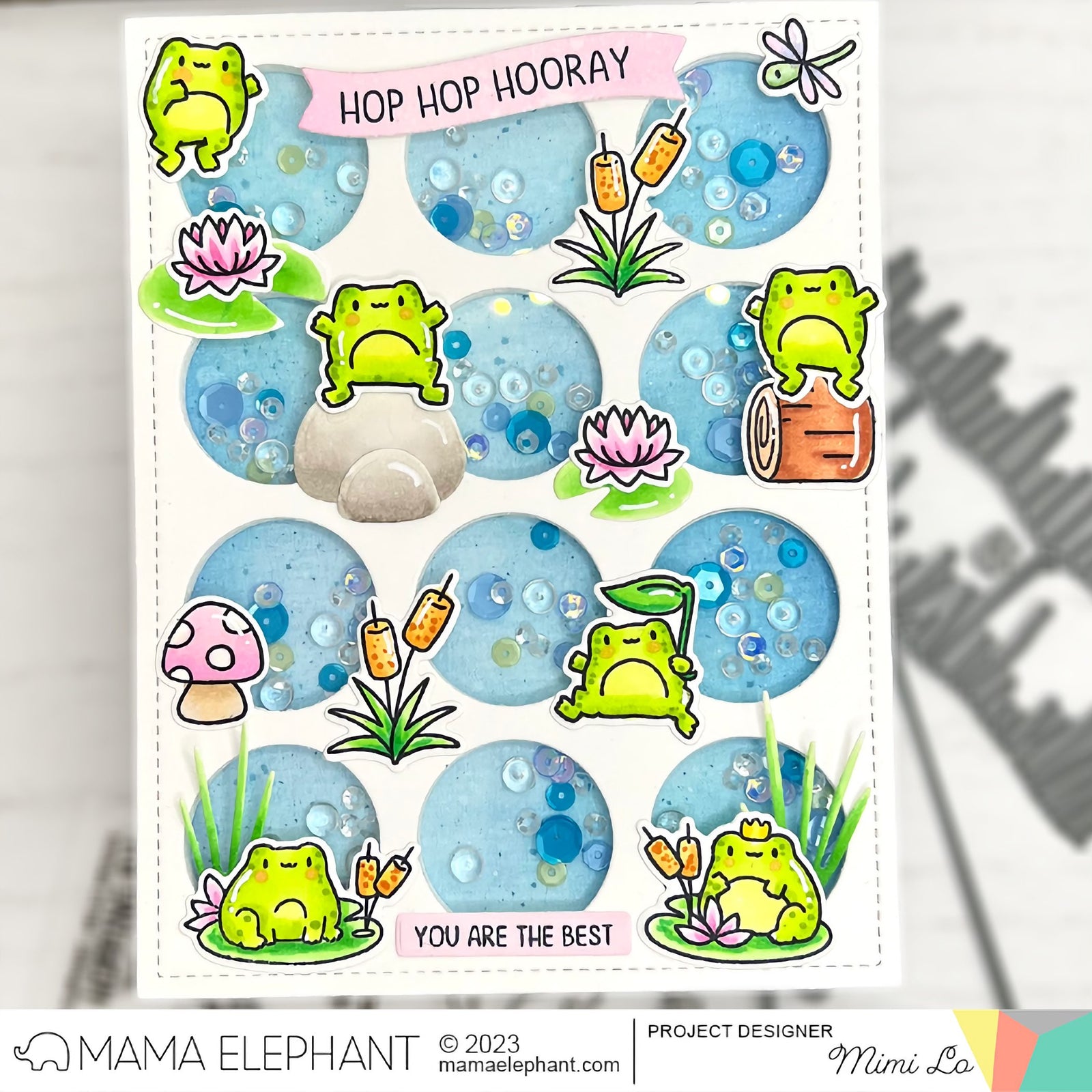 STAMP HIGHLIGHT: Little Frog Agenda