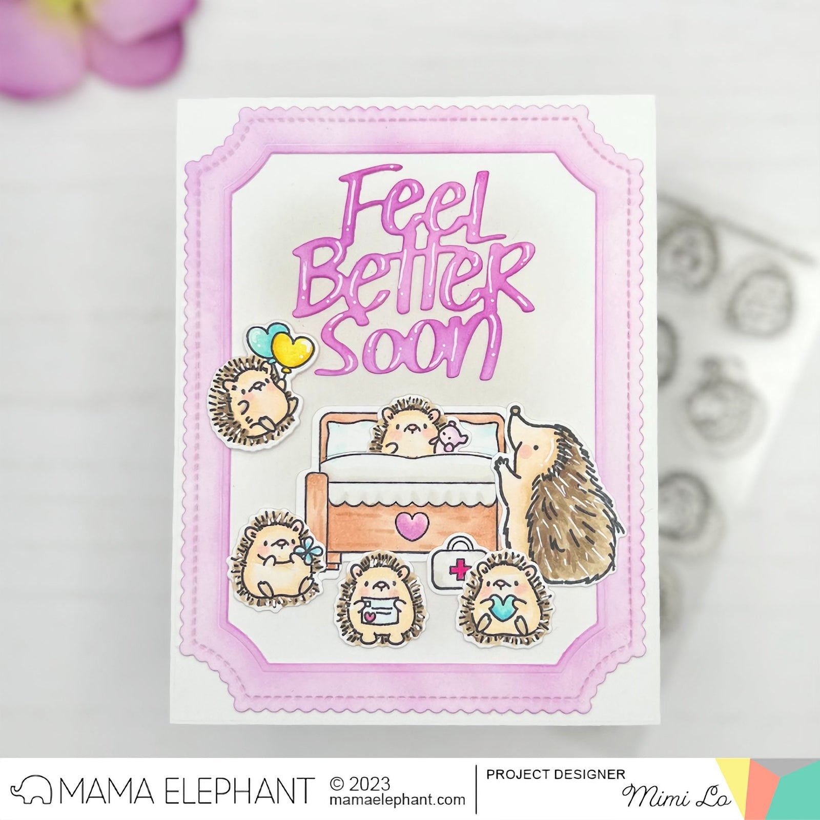 STAMP HIGHLIGHT: Little Hedgehog Agenda