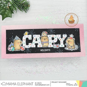 A Capybara Christmas - Creative Cuts