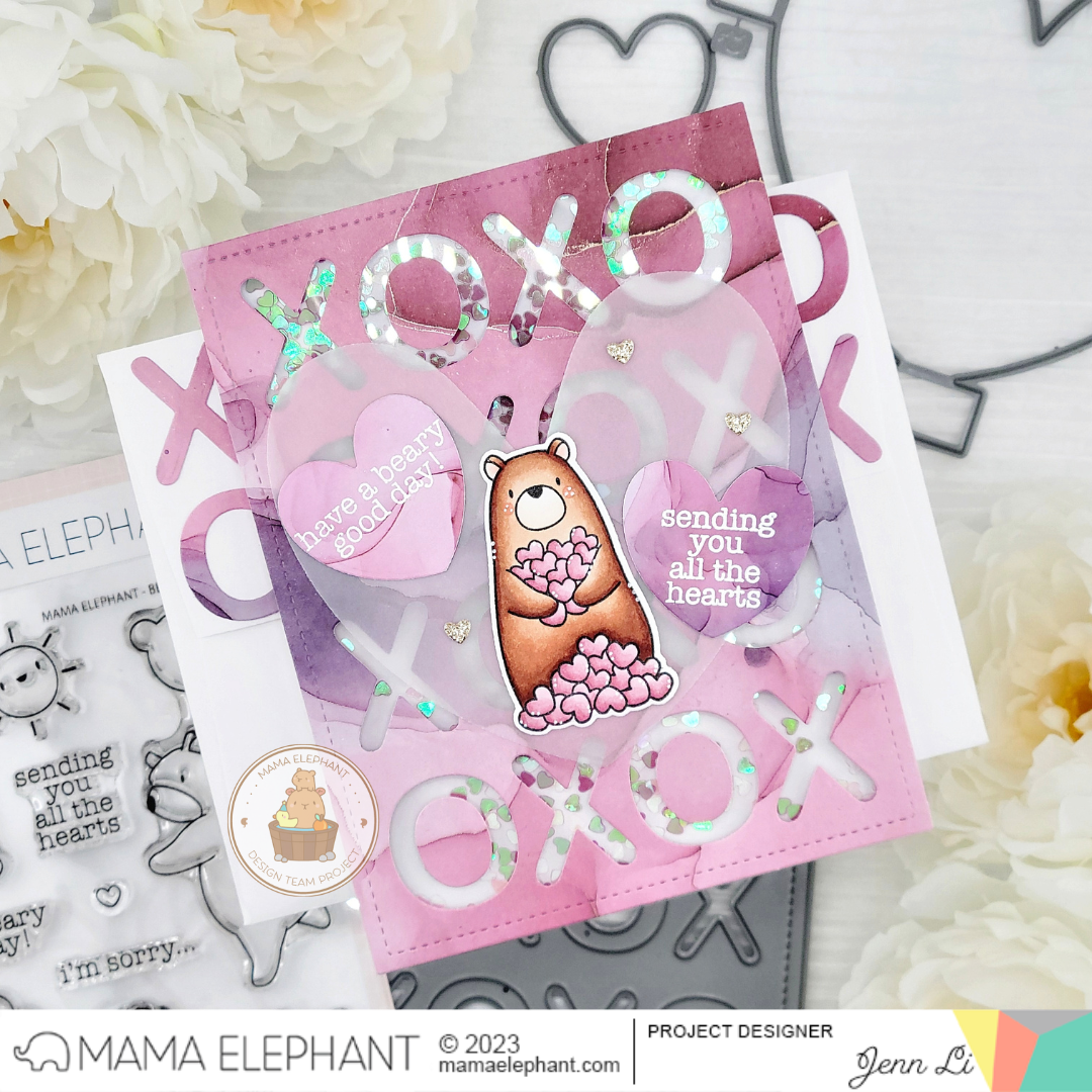 XOXO Grid Cover - Creative Cuts