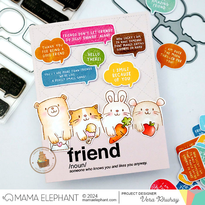 Simple Friends Bubbles - Creative Cuts