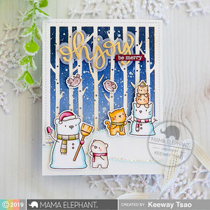 Winter Forest Cover - Creative Cuts