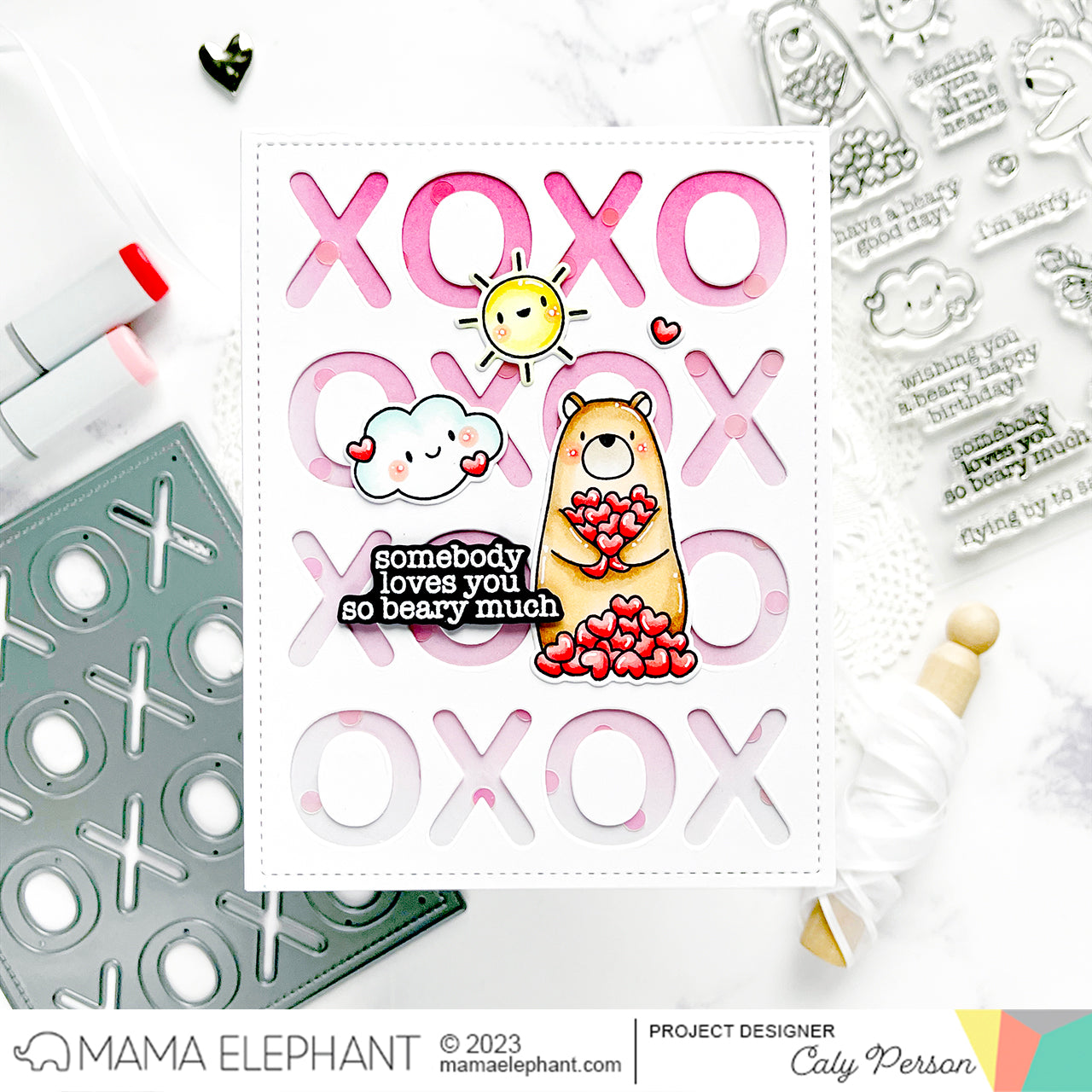 XOXO Grid Cover - Creative Cuts