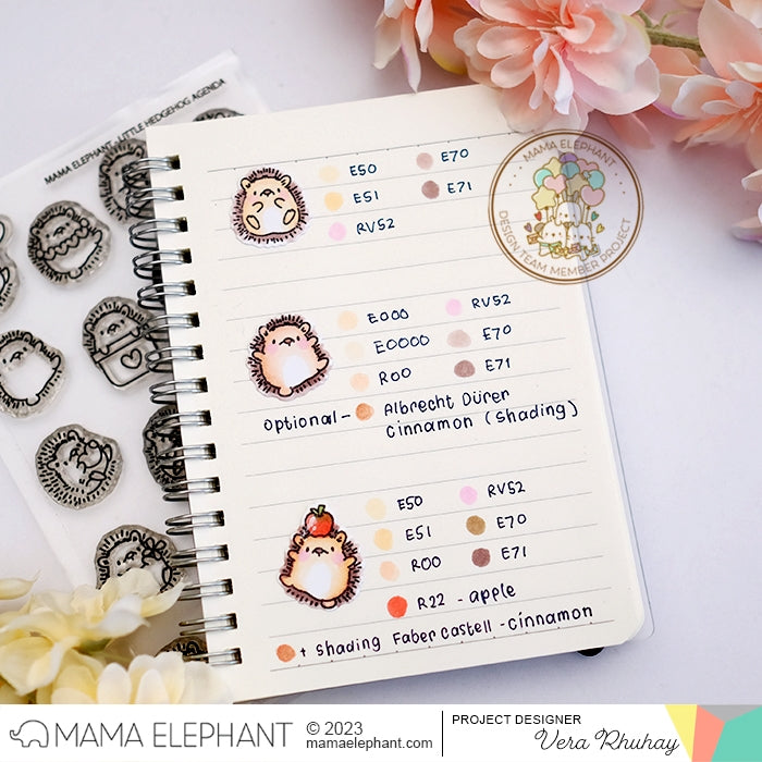 Little Hedgehog Agenda - Creative Cuts