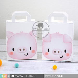 Favor Bag Accessory - Piggie - Creative Cuts