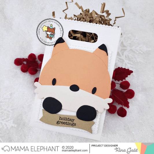 Favor Bag Accessory - Fox - Creative Cuts