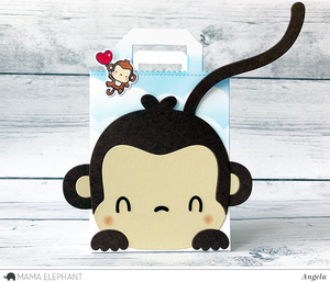 Favor Bag Accessory - Monkey - Creative Cuts