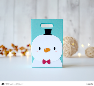 Favor Bag Accessory - Snow Deer - Creative Cuts