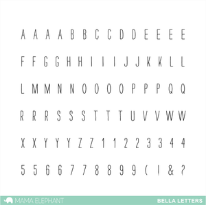 BELLA LETTERS