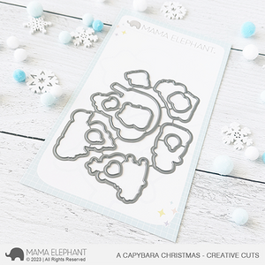 A Capybara Christmas - Creative Cuts