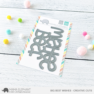 Big Best Wishes - Creative Cuts