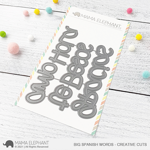 Big Spanish Words - Creative Cuts