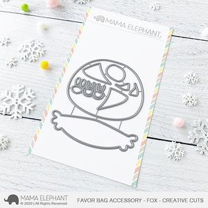 Favor Bag Accessory - Fox - Creative Cuts