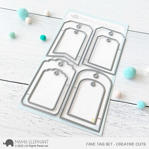Fave Tag Set - Creative Cuts