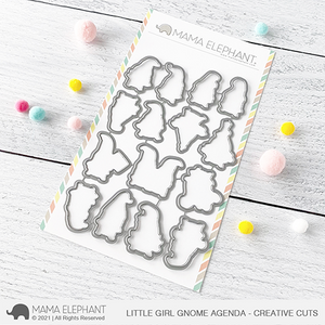 Little Girl Gnome Agenda - Creative Cuts