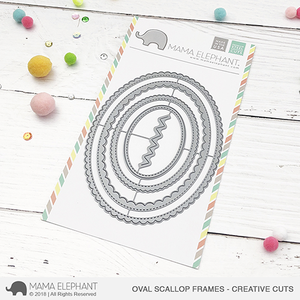 Oval Scallop Frames - Creative Cuts