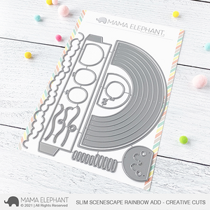 Slim Scenescape Rainbow Add - Creative Cuts