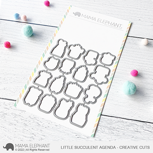 Little Succulent Agenda - Creative Cuts