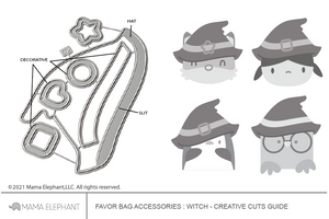 Favor Bag Accessory - Witch - Creative Cuts