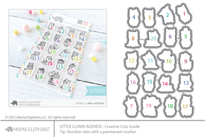 Little Llama Agenda - Creative Cuts