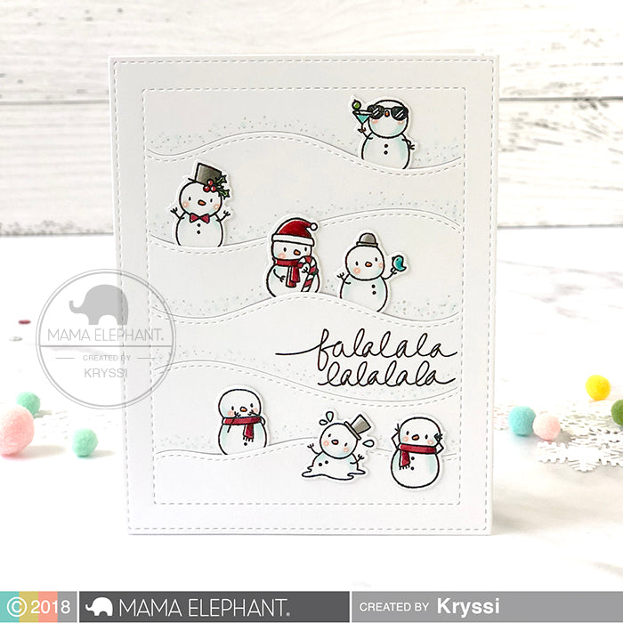 Little Snowman Agenda - Creative Cuts