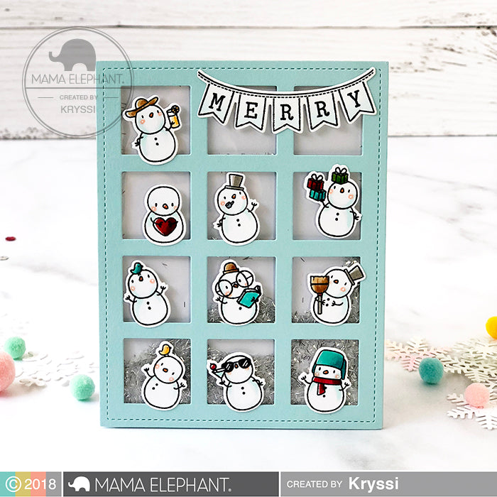 Little Snowman Agenda - Creative Cuts