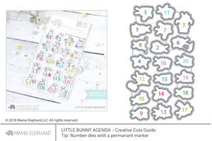 Little Bunny Agenda - Creative Cuts