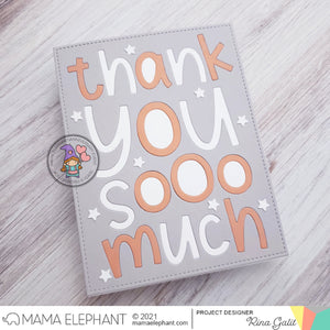 Word Cover - TYSM - Creative Cuts