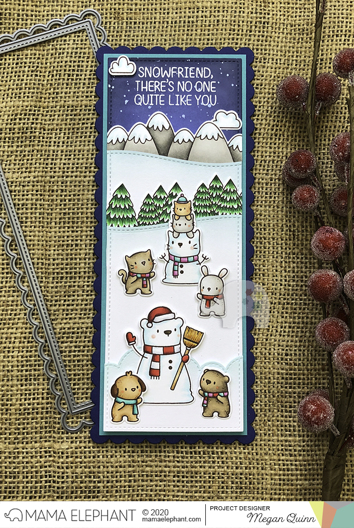 Slim Card Basics - Creative Cuts