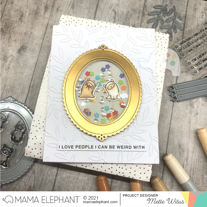 Oval Deco Frame - Creative Cuts