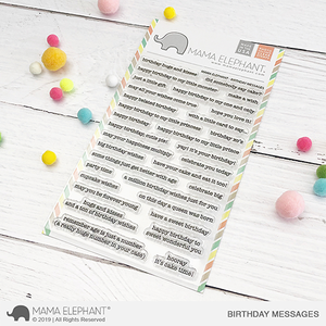 BIRTHDAY MESSAGES