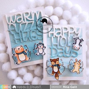 Big Warm Fuzzy Hugs - Creative Cuts