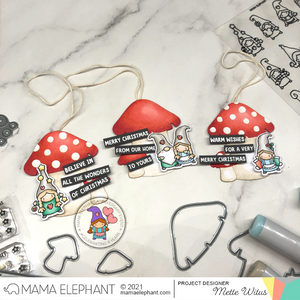 Little Girl Gnome Agenda - Creative Cuts