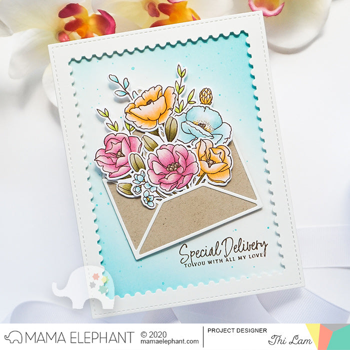 Botanic Envelope - Creative Cuts