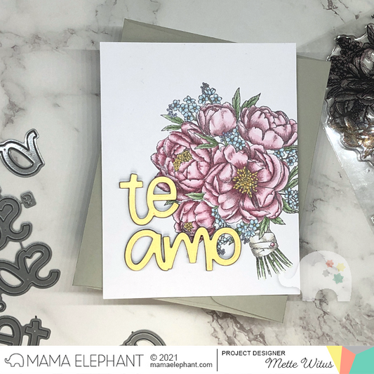 Peony Bouquet with Mette