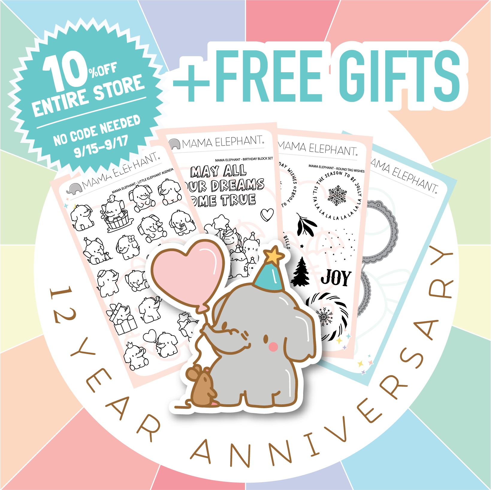 12th Year Anniversary Celebration Promotion