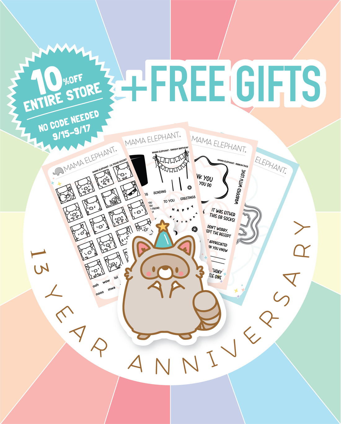 13th Year Anniversary Promotion