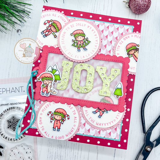 STAMP HIGHLIGHT: Round Tag Wishes