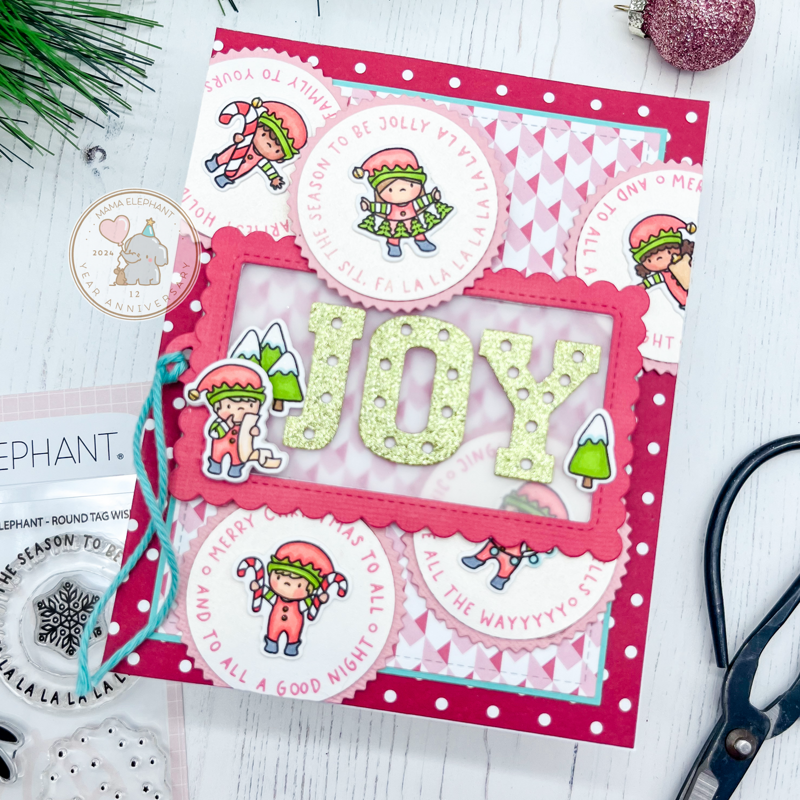 STAMP HIGHLIGHT: Round Tag Wishes