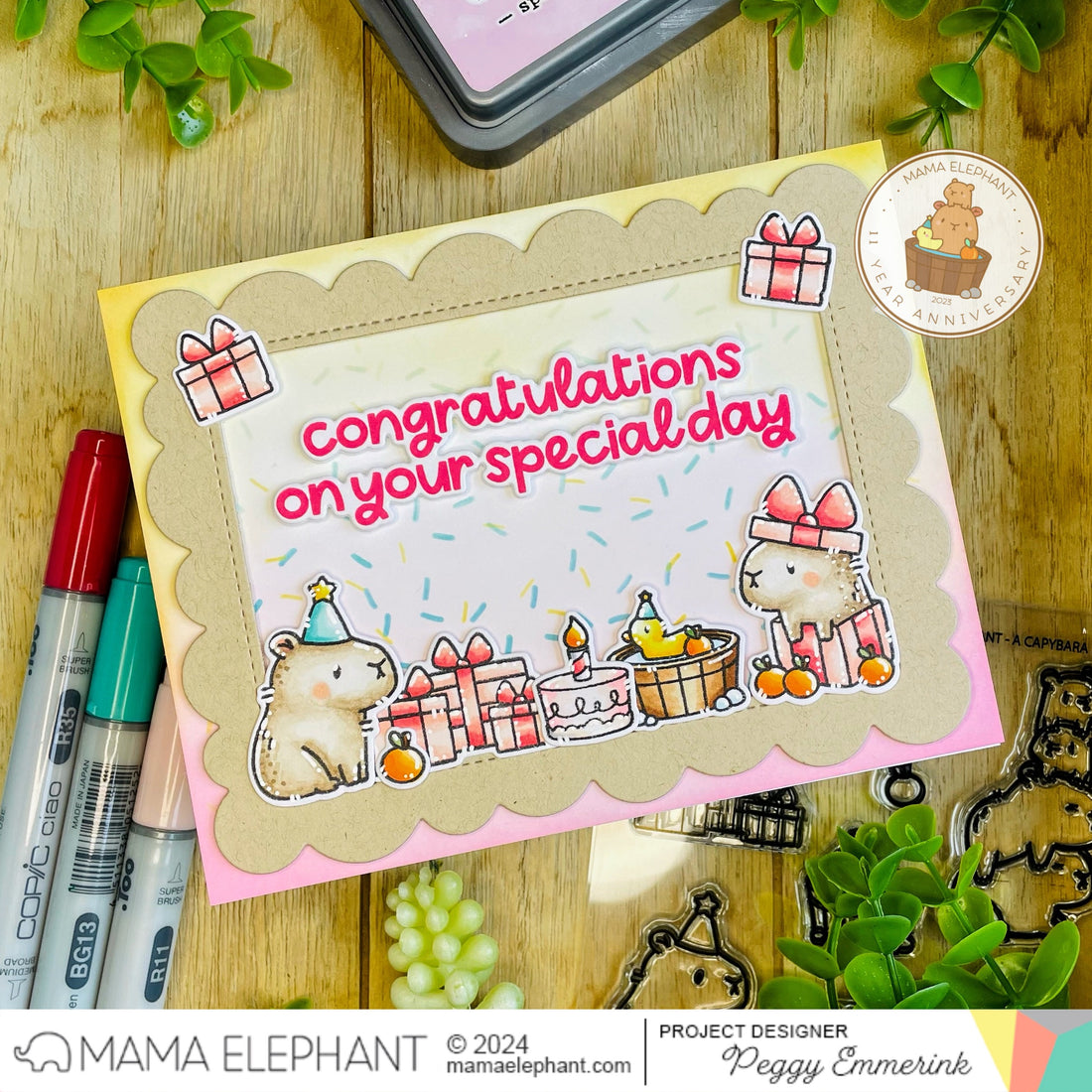 INTRODUCING: A Capybara Party & Bella Frame