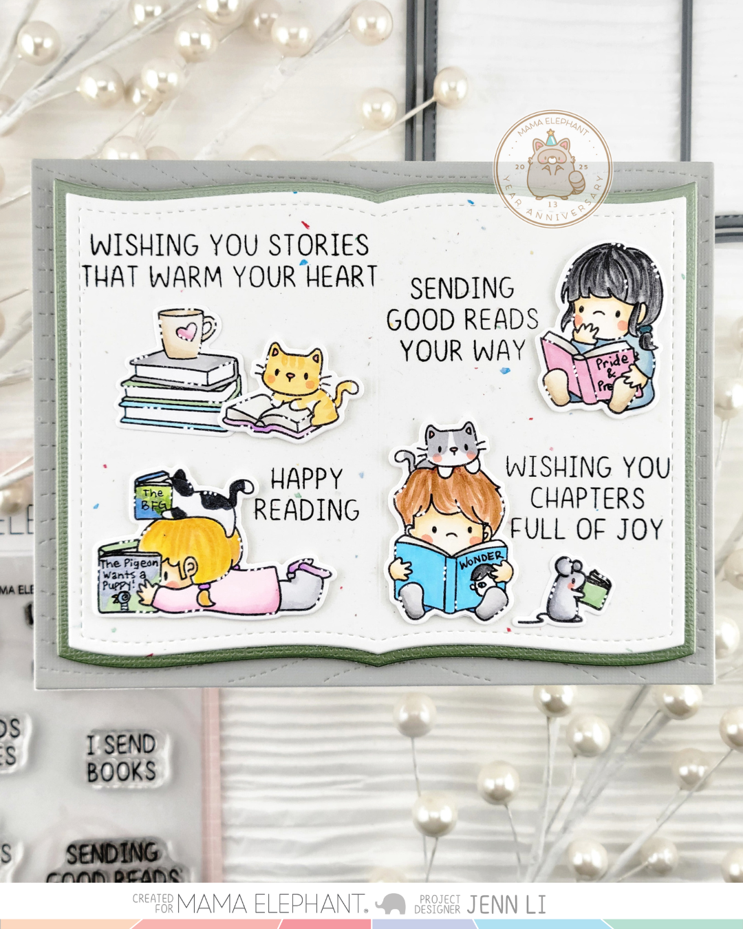 STAMP HIGHLIGHT: Holiday Reading