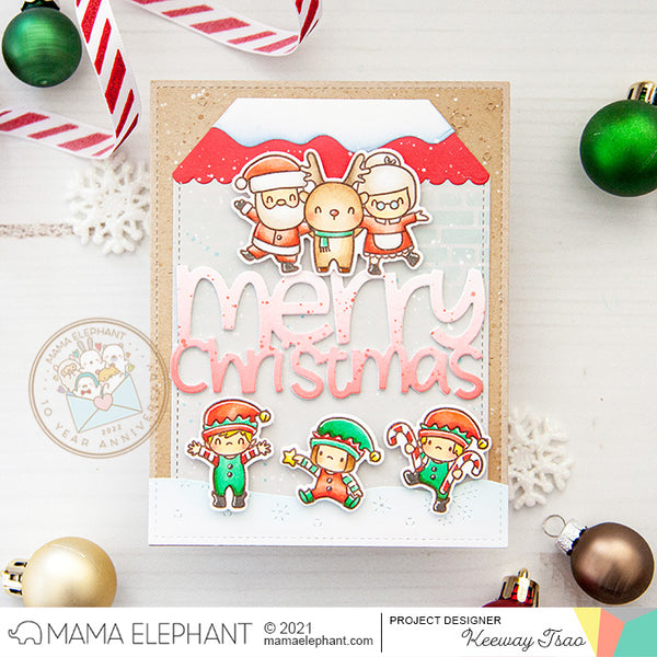 STAMP HIGHLIGHT: Secret Santa - Mama Elephant