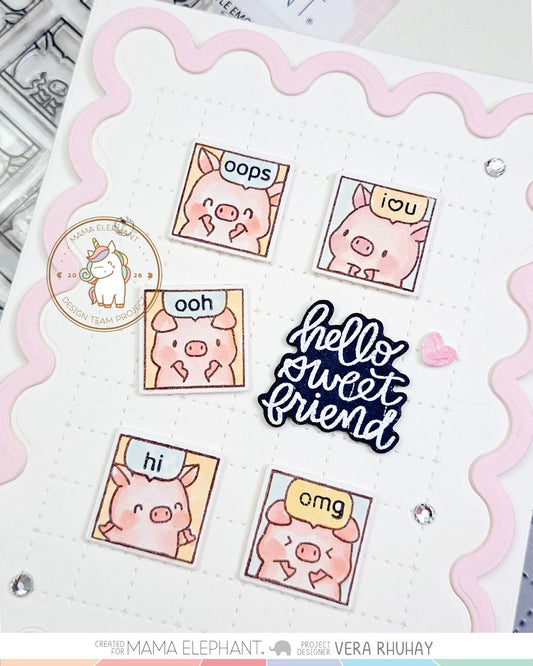 INTRODUCING: Lil Piggie Docket & Curly Screen Frame