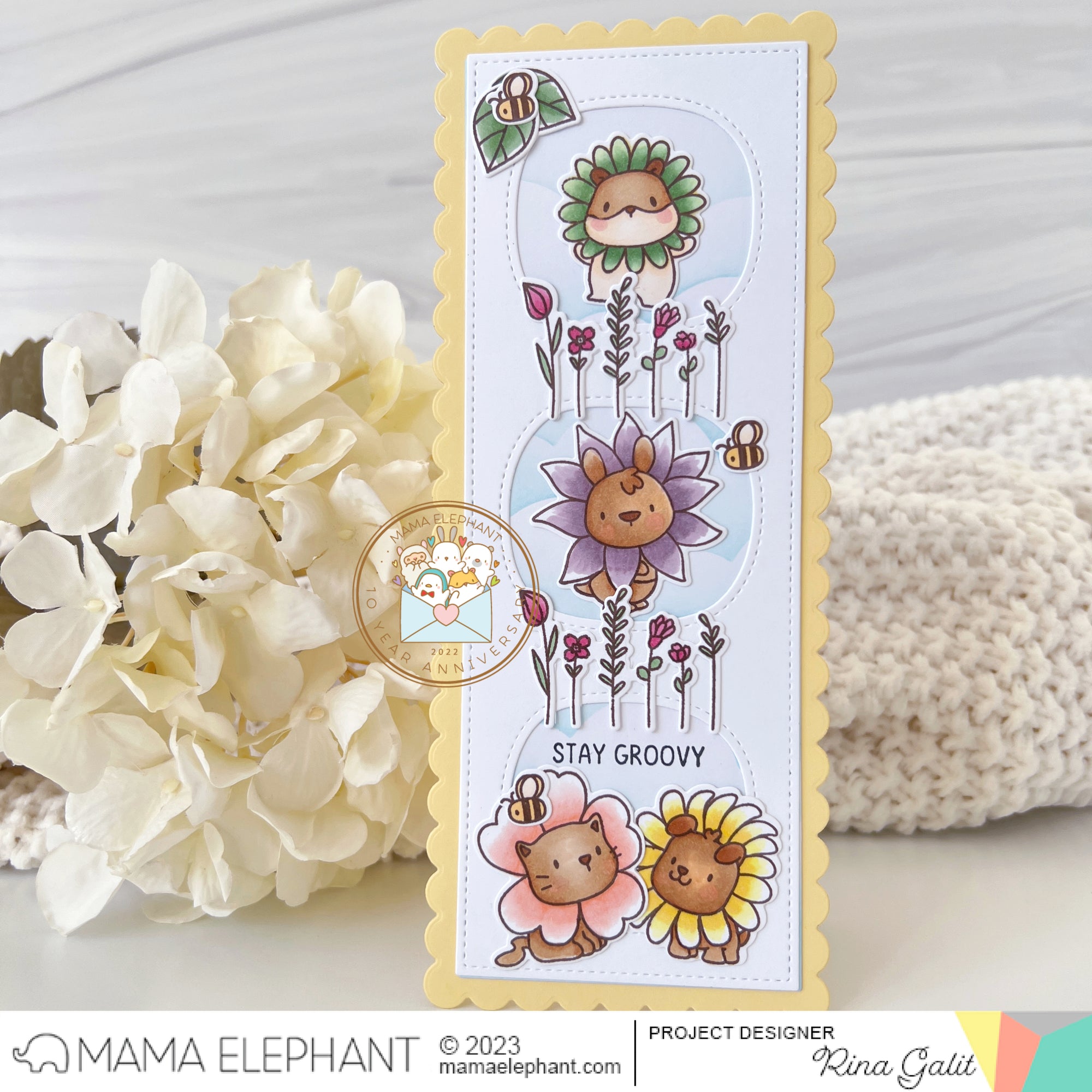 INTRODUCING: Flower Friends & Tulip Grid Cover