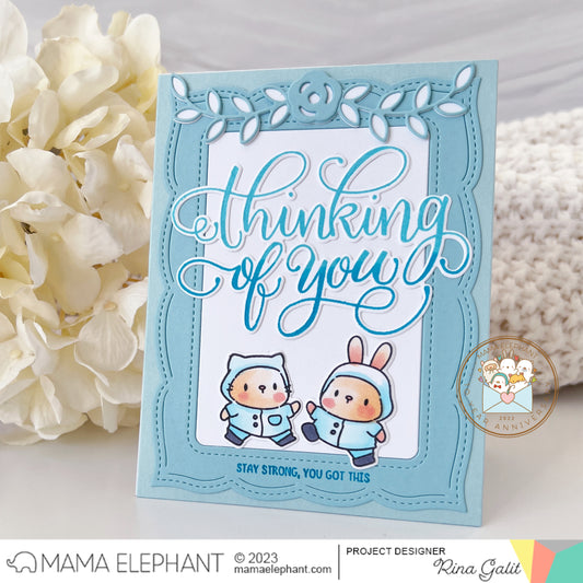 INTRODUCING: Thinking of You and Flourish Frame