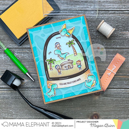 Arch Snow Globe with Megan