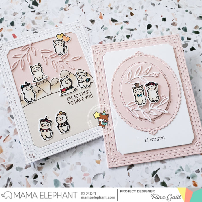 INTRODUCING: Little Llama Agenda & Oval Deco Frame
